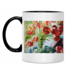 Кружка двухцветная