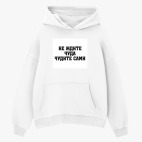 Толстовка худи оверсайз