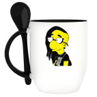 Кружка с ложкой