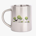 Кружка металлическая