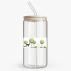 Банка с бамбуковой крышкой