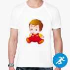 Мужская спортивная футболка