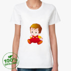 Женская футболка органик