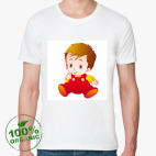 Мужская футболка органик