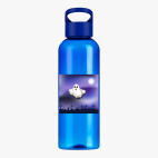 Прозрачная спортивная бутылка