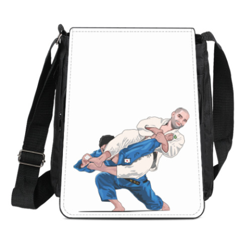 Сумка-планшет с принтом Kickboxing