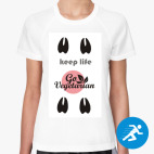 Женская спортивная футболка