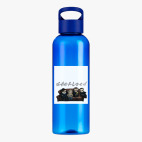 Прозрачная спортивная бутылка