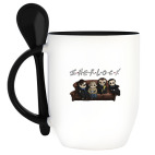 Кружка с ложкой