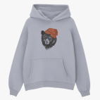 Толстовка худи оверсайз