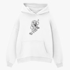 Толстовка худи оверсайз