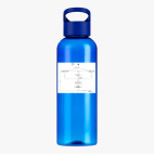 Прозрачная спортивная бутылка