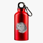 Металлическая бутылка 400 мл UV-DTF