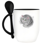 Кружка с ложкой