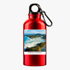 Металлическая бутылка 400 мл UV-DTF