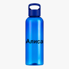 Прозрачная спортивная бутылка