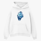 Толстовка худи оверсайз