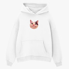 Толстовка худи оверсайз