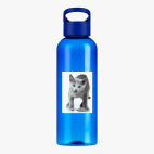 Прозрачная спортивная бутылка