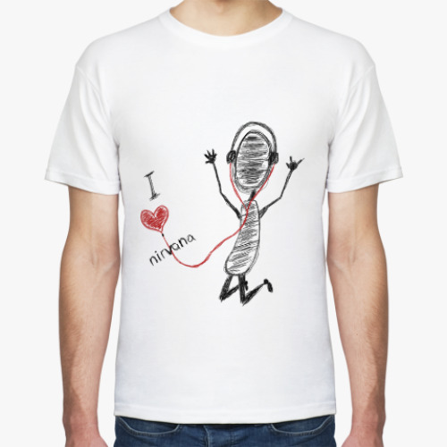 Футболка I Love Nirvana