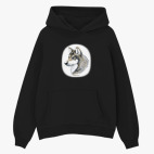 Толстовка худи оверсайз