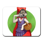 Волк в красном