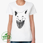 Женская футболка органик