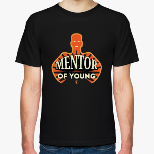 Футболка Наставник молодёжи. Mentor of young.