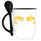 Кружка с ложкой