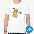 Мужская спортивная футболка