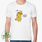 Мужская футболка органик