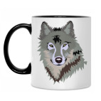 Кружка двухцветная