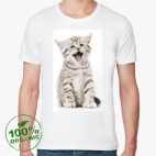 Мужская футболка органик