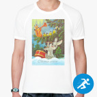 Мужская спортивная футболка