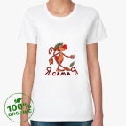 Женская футболка органик