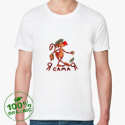 Мужская футболка органик