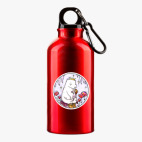 Металлическая бутылка 400 мл UV-DTF