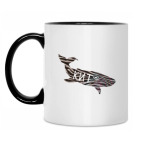 Кружка двухцветная