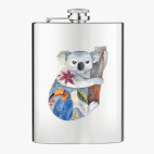 Фляжка стальная