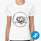 Женская спортивная футболка