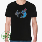 Мужская футболка органик