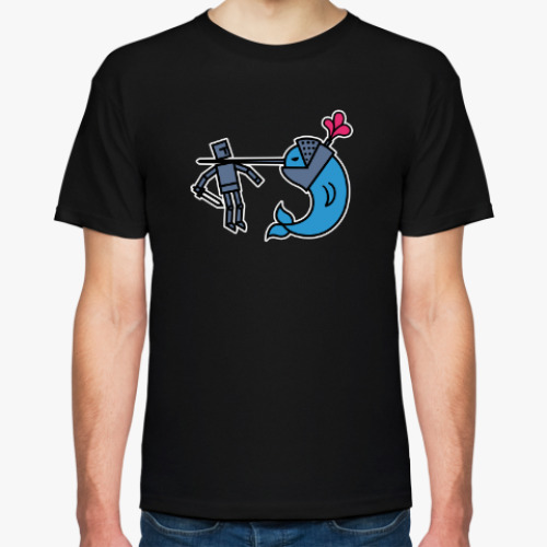 Футболка с принтом Narval knight