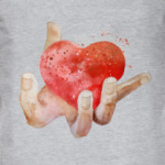 Сердце в руке, heart in hand