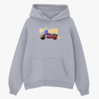 Толстовка худи оверсайз