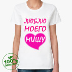 Женская футболка органик