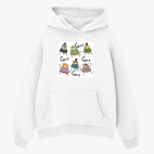 Толстовка худи оверсайз