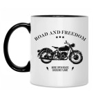 Кружка двухцветная