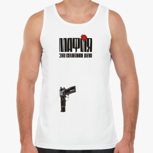 Майка с принтом Семейное дело