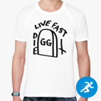 Мужская спортивная футболка