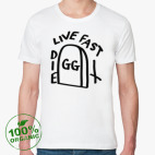 Мужская футболка органик